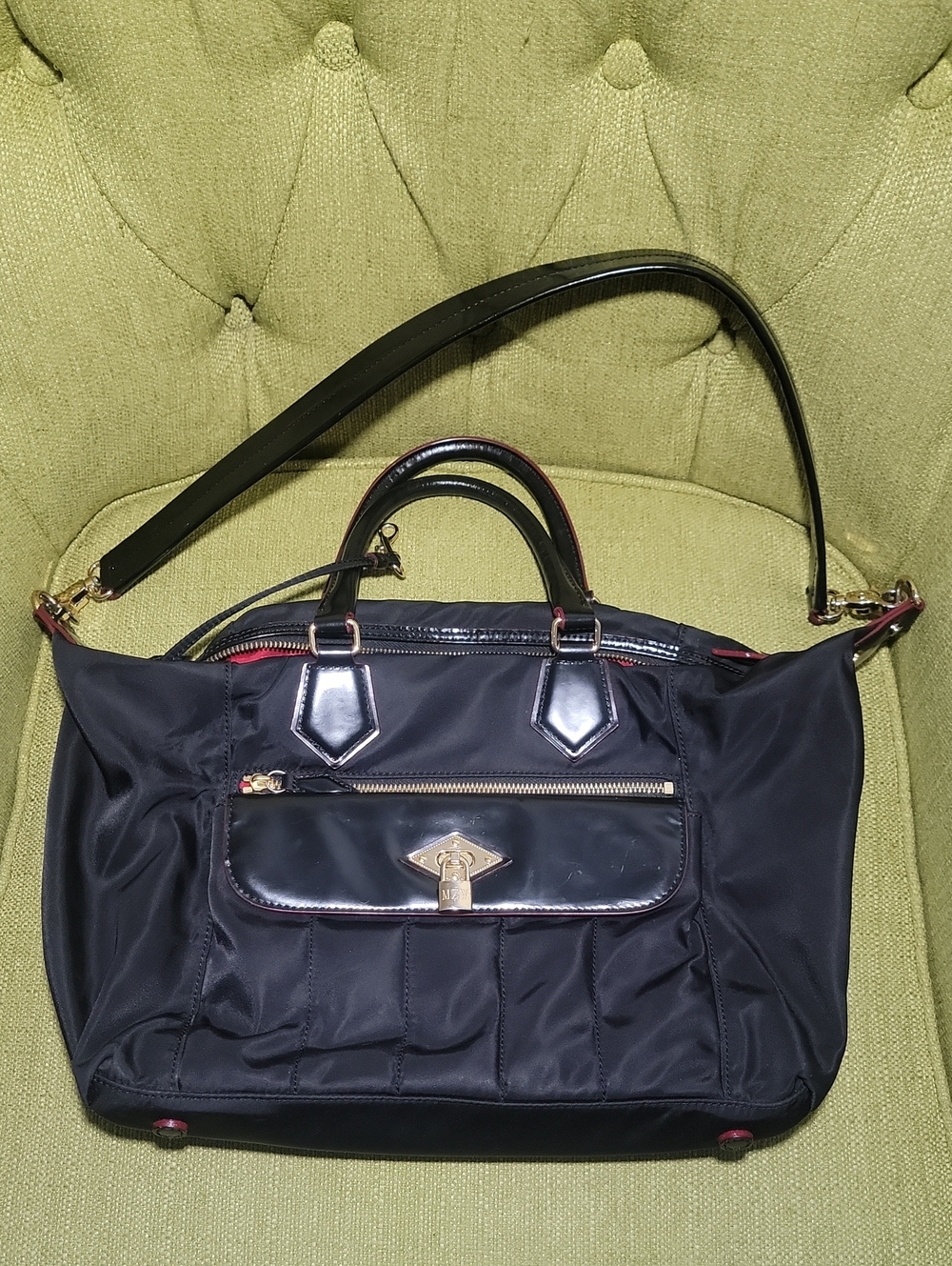 Mz Wallace Top Handle Travel Bag